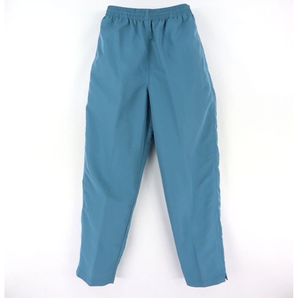 IZOD Golf Pants Womens Size M Blue‎ Polyester Pockets Stretch Waist High Rise